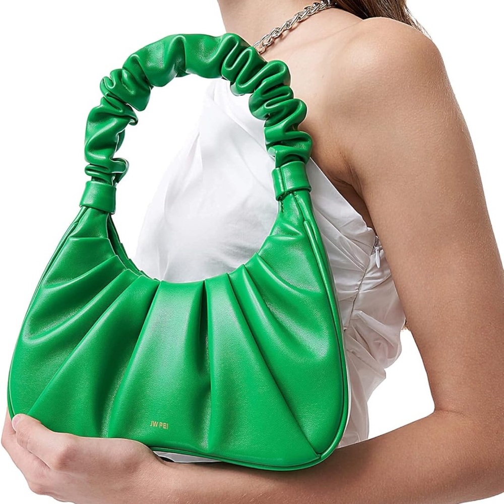 JW PEI Vibrant Green Shoulder Bag